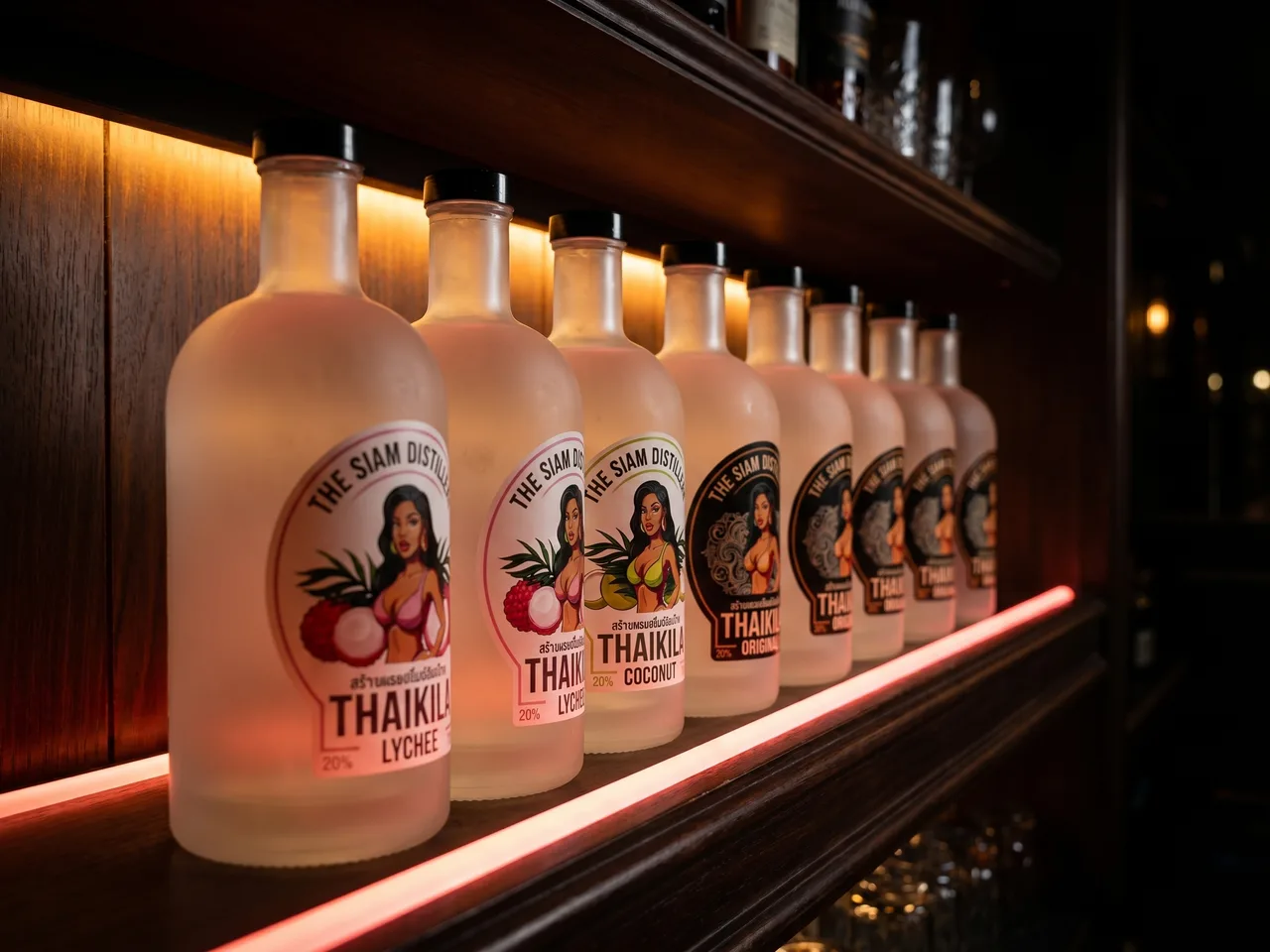 The Siam Distillery range of craft spirits