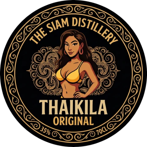 Thaikila Original — The Siam Distillery label