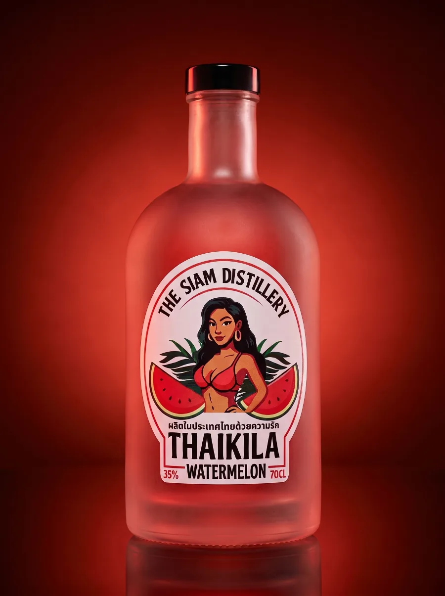 Thaikila Watermelon frosted bottle